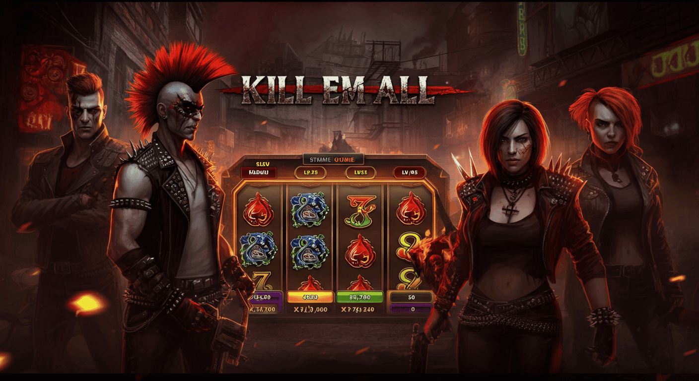 Auto Menang di Kill Em All, Slot Gacor Brutal!