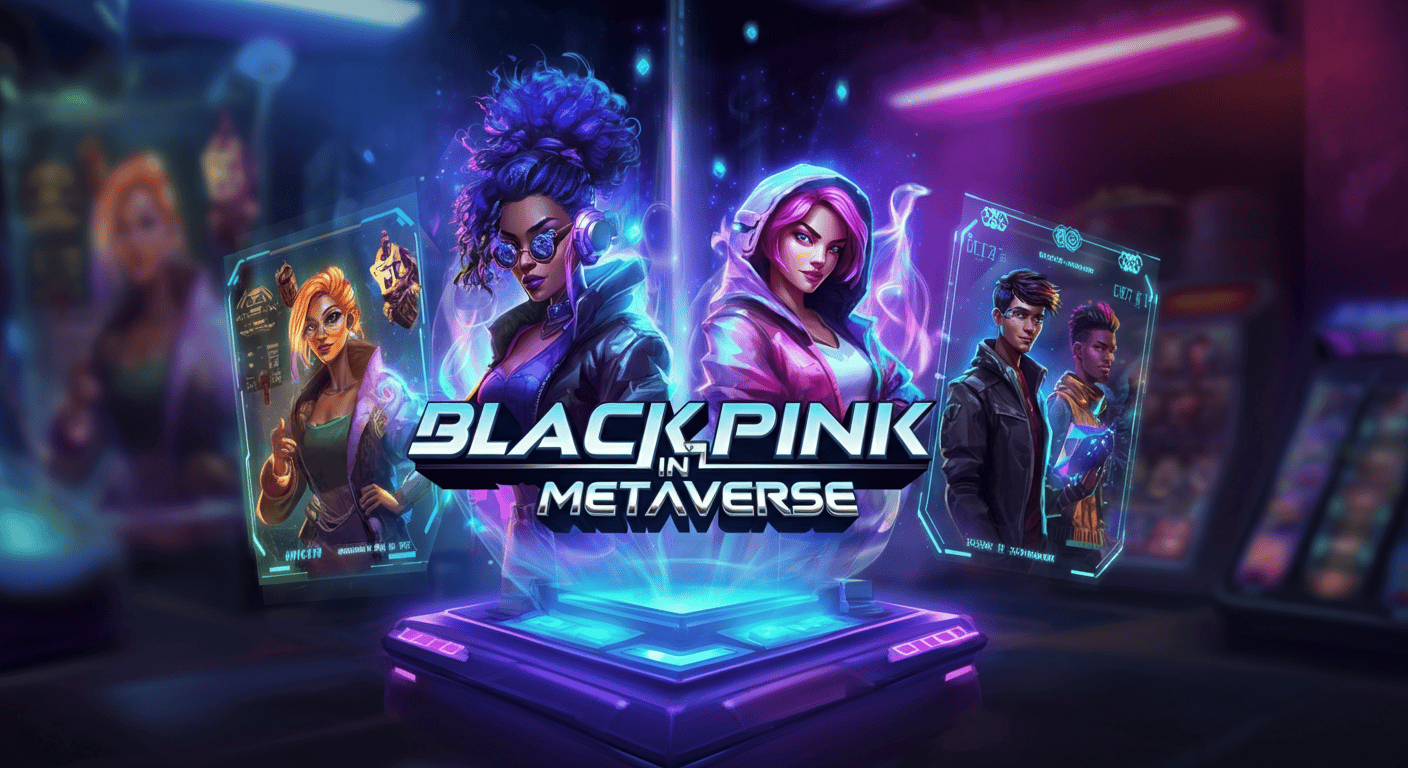 Putar Reels Black Pink (B.P.) in Metaverse Jackpot Asik!