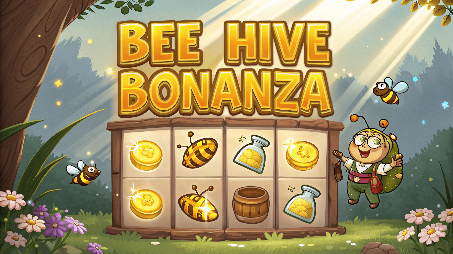 Putaran Madu Maxwin Seru di Bee Hive Bonanza NetEnt