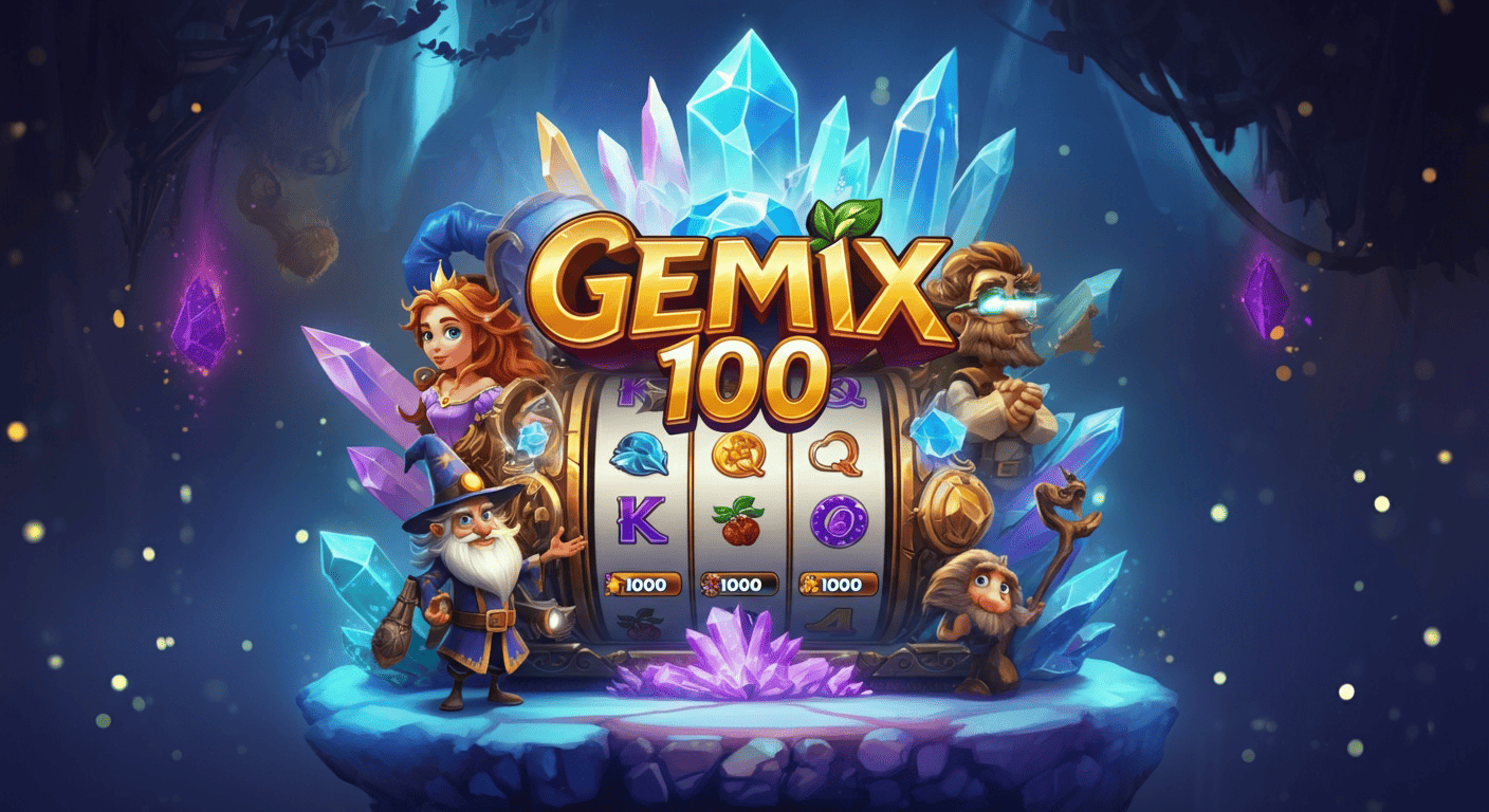 Slot Bergaya Ceria dan Bonus Gede Coba Gemix 100